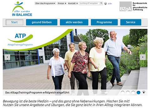 mc fördert Bewegung im hohen Lebensalter